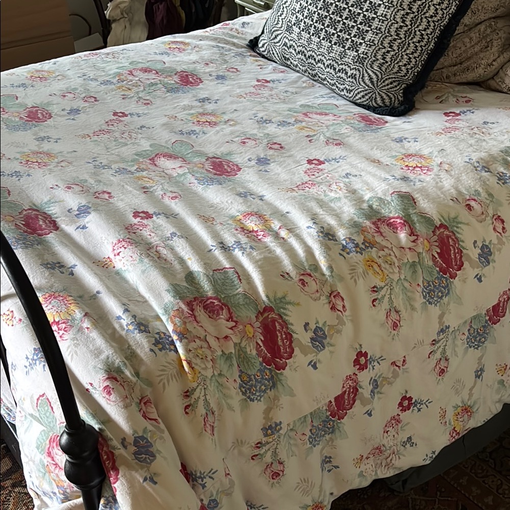 Vintage Ralph Lauren Garden Club FULL/ QUEEN duvet cover